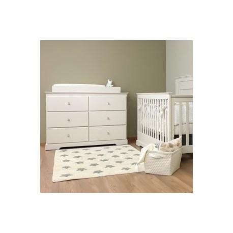 Cómoda Cambiador Victoria 6 cajones