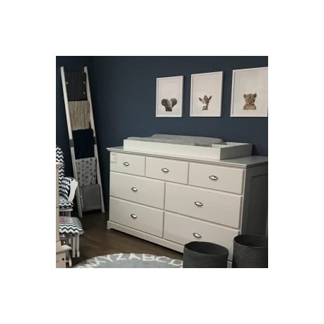 Cómoda Cambiador Victoria 7 Cajones