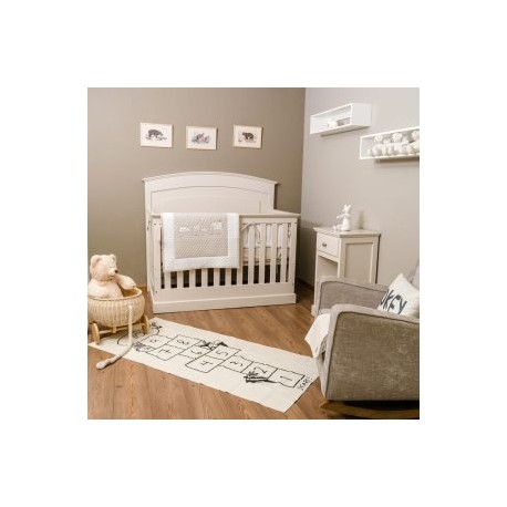 Cuna Alexa 4 en 1 Convertible a Cama Matrimonial