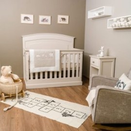 Cuna Alexa 4 en 1 Convertible a Cama Matrimonial